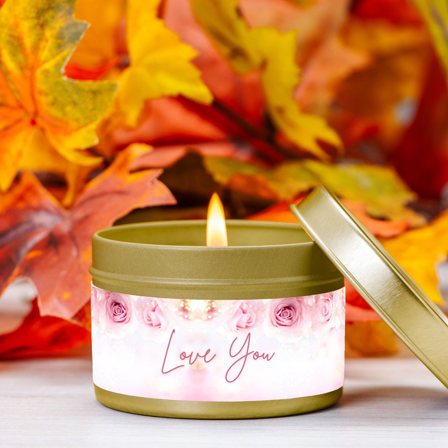 Love You Tin 4oz Candle