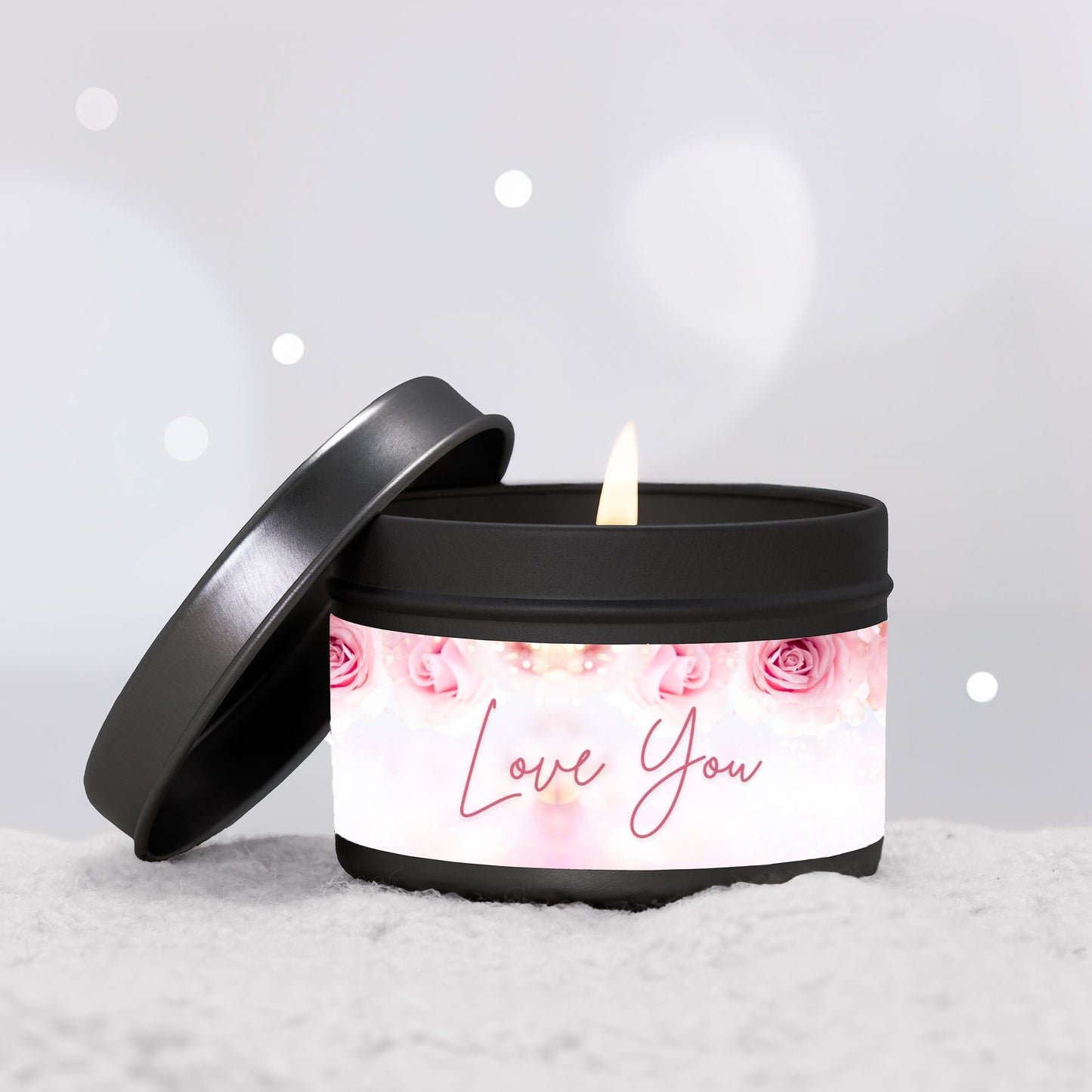 Love You Tin 4oz Candle