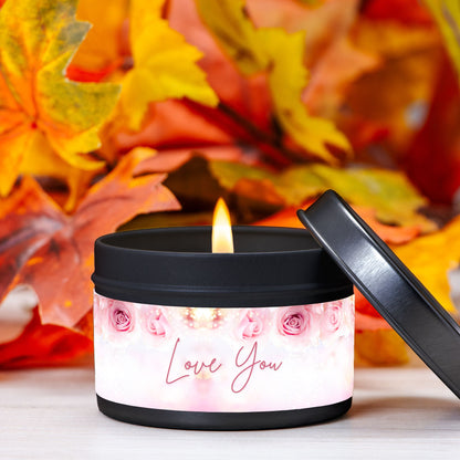 Love You Tin 4oz Candle