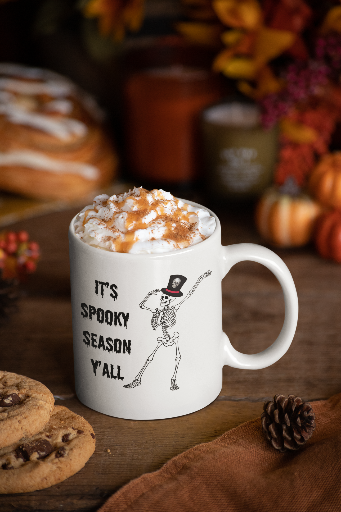 It's Spooky Season Y'all Ceramic Mug, (11oz, 15oz)