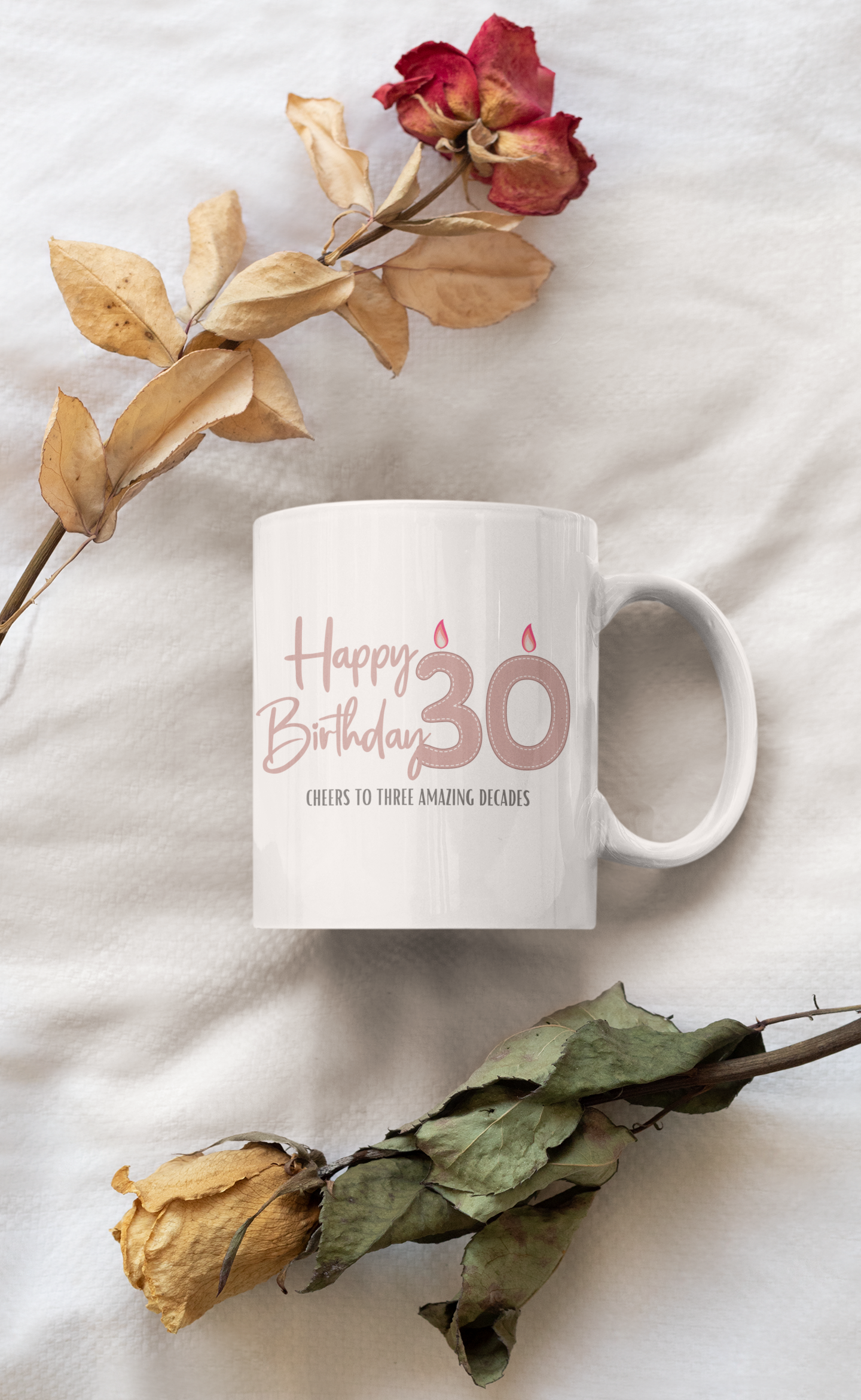 Happy 30th Birthday - Ceramic Coffee Mug