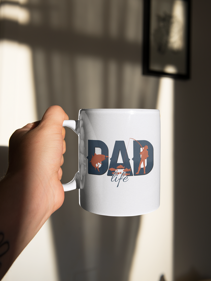 Fishing Dad Life - Ceramic Coffee Mug