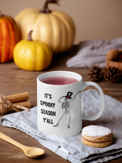 It's Spooky Season Y'all Ceramic Mug, (11oz, 15oz)